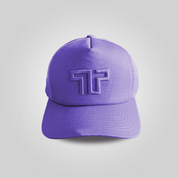 Casquette trucker Violette