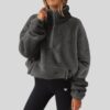 Hoodie Gris Fitto essetiel hoodie